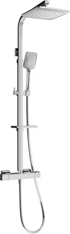 Sprchy a sprchové panely MEXEN/S - CQ62 sprchový stĺp s termostatickou batériou chróm 772506295-00