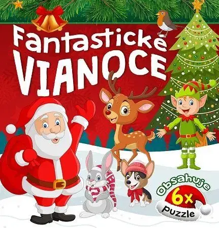 Leporelá, krabičky, puzzle knihy Fantastické Vianoce