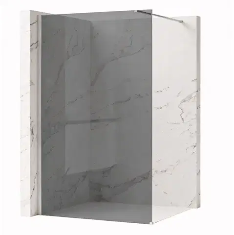 Sprchové dvere REA/S - Sprchová zástena Flexi Grey / Chrome 80 KPL-K99086