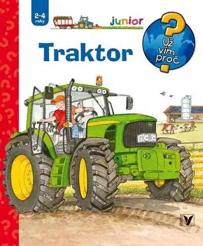Nalepovačky, vystrihovačky, skladačky Traktor, 2. vydání - Andrea Erneová,Michal Kolezsar