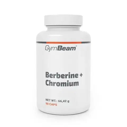 Ostatné spaľovače tukov GymBeam Berberín + Chróm