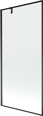 Sprchové dvere MEXEN/S - Next vaňová zástena FIX 90 x 150, čierna dekor, čierna 895-090-000-00-70-70