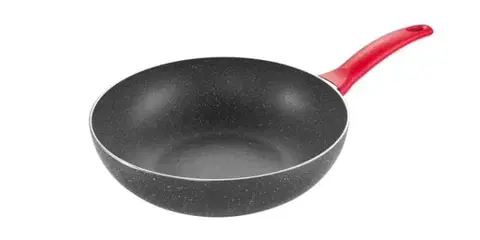 Panvice Kinekus Wok MANICO ROSSO, 28cm
