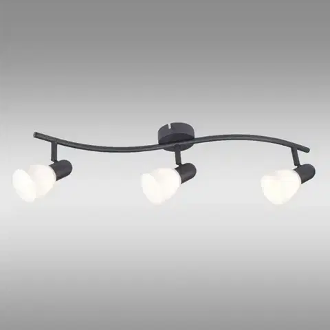 Moderné lampy do obývačky Luster SOMA 73093 Black LS3