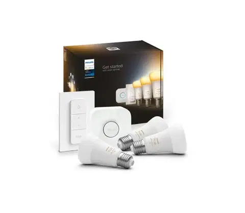 LED osvetlenie Philips | Základná sada Philips Hue 3xE27/8W 2200K-6500K + zariadenie k prepojeniu | 