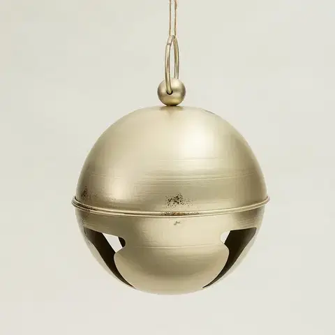 Vianočné dekorácie Závesná dekorácia Golden Bell II 21x23 cm