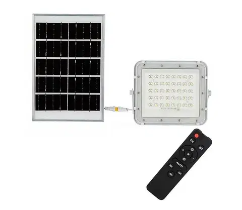LED osvetlenie  LED Vonkajší solárny reflektor LED/6W/3,2V IP65 4000K biela + DO 7840