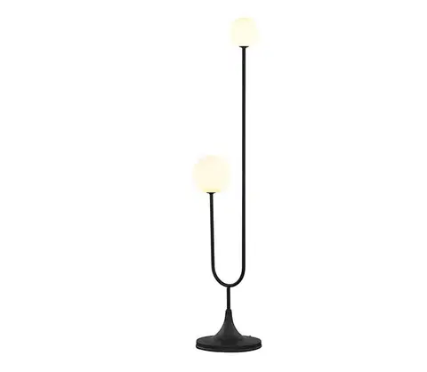 Lampy Jupiter 1951 - Stojacia lampa SELEN 2xG9/40W/230V čierna 1951