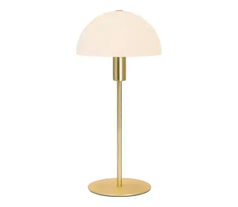 Lampy Nordlux - Stolná lampa ELLEN 1xE14/40W/230V zlatá/biela 2112305035