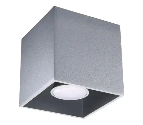 Svietidlá  SL.0024 - Bodové svietidlo QUAD 1 1xGU10/10W/230V šedá SL.0024