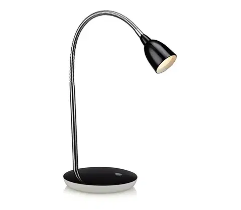 Lampy Markslöjd 105685 - LED Stolná lampa TULIP LED/2,5W/230V čierna 105685