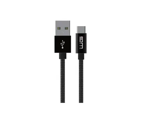 Predlžovacie káble Winner Group - USB kábel USB-C / USB-A 30W 3m čierny WINKABTYPC3M