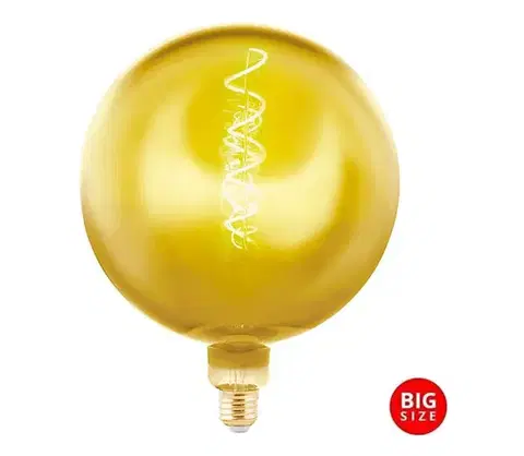 LED osvetlenie LED Stmievateľná žiarovka VINTAGE G200 E27/4W/230V 1900K - Eglo 11896 11896