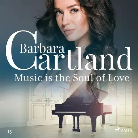 Romantická beletria Saga Egmont Music Is the Soul of Love (Barbara Cartland's Pink Collection 13) (EN)