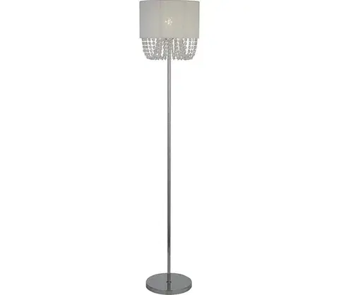 Lampy Searchlight EU62618CC - Stojacia lampa BELLANO 1xE27/60W/230V EU62618CC