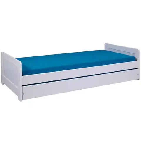 Postele pre dievčatá Posteľ 20900195 Surf Skladací 90x200 Biela