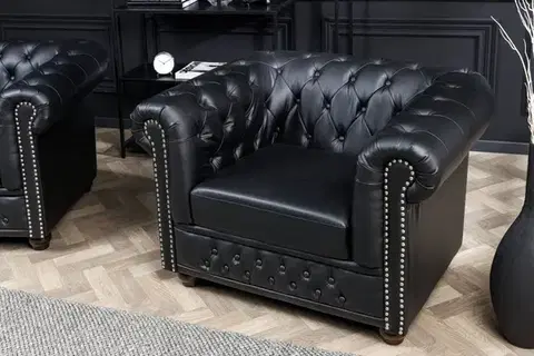 Chesterfield kreslá Chesterfield kreslo MIDAS Dekorhome