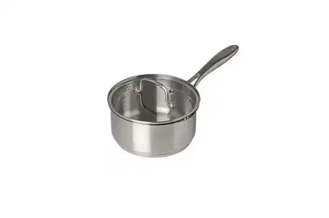 Hrnce PYREX Kastról nerezový 1,5L, 18cm s rúčkou + sklenená pokrievka INFINITY PYREX
