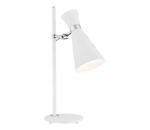 Lampy Argon 3890 - Stolná lampa LUKKA 1xE27/15W/230V biela 3890