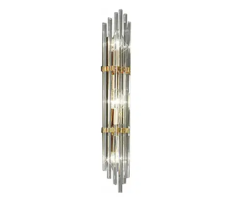 Svietidlá Kolarz 0342.63.3 - Nástenné svietidlo ONTARIO 3xE14/40W/230V 60 cm 24K zlatý 0342.63.3