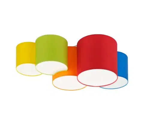 Svietidlá  Detské stropné svietidlo MONA KIDS 5xE27/15W/230V 3277