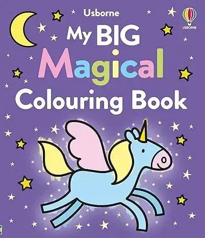 Nalepovačky, vystrihovačky, skladačky My Big Magical Colouring Book - Kate Nolan