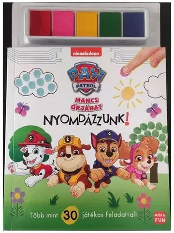 Pre deti a mládež - ostatné Mancs Őrjárat - Nyomdázzunk!