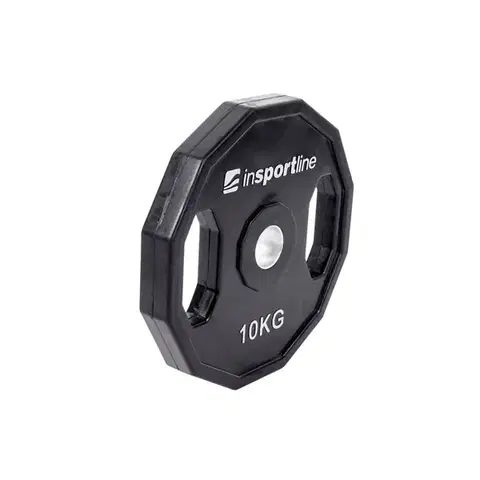 Závažia k činkám Pogumovaný kotúč inSPORTline Ruberton 10 kg 30 mm