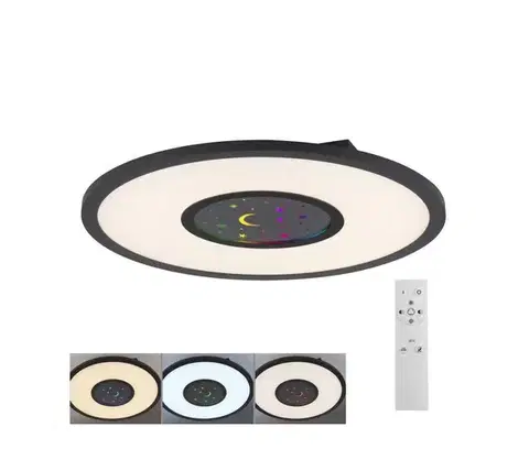 Svietidlá Leuchten Direkt 15572-18 - LED RGBW Stmievateľné svietidlo ASTRO LED/17,5W/230V+DO 15572-18