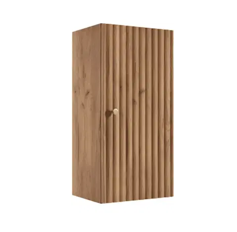 Skrinky do kúpeľne Elvisia Závesná skrinka do kúpeľne BELLO Oak craft