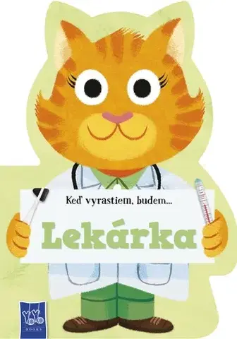 Leporelá, krabičky, puzzle knihy Keď vyrastiem, budem...Lekárka