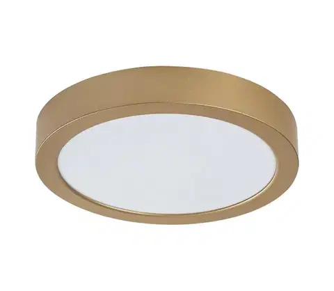 Svietidlá Rabalux 75078 - LED kúpeľňové stropné svietidlo SHAUN PLUS 24W/230V, priemer 22 cm, IP44, zlaté 75078