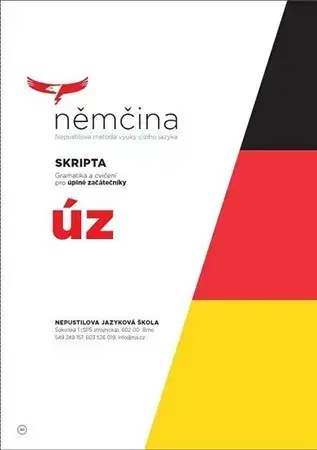 Gramatika a slovná zásoba Němčina - skripta - Hana Homoláčová