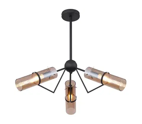 Svietidlá Globo 15353-3D - Luster na tyči GIJON 3xE14/40W/230V 15353-3D