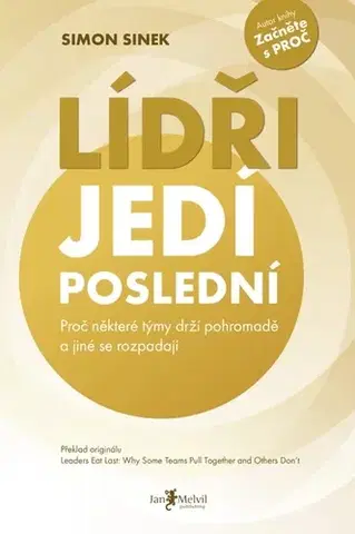 Motivačná literatúra - ostatné Lídři jedí poslední - Simon Sinek