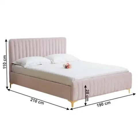 Postele Posteľ KAISA Tempo Kondela
