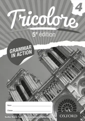 Učebnice, slovníky Tricolore Grammar in Action 4 (8 Pack) - Heather Mascie-Taylor