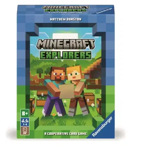 Karty a kartové hry Ravensburger Kartová hra Minecraft Explorers Ravensburger