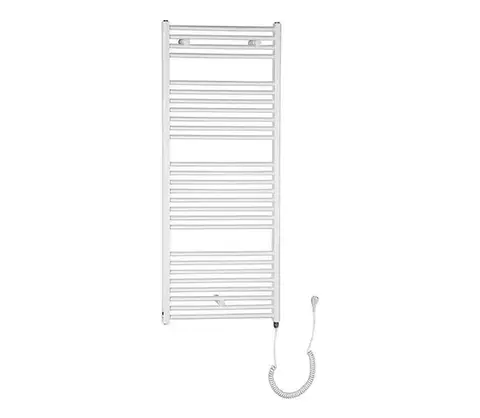 Svietidlá Aqualine - Elektrický kúpeľňový radiátor DIRECT-E 600 W 132 x 60 cm biely ILE36T