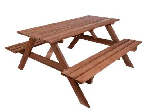 Záhradný pivný set - stôl a lavica Set PIKNIK - 180 cm ROJAPLAST