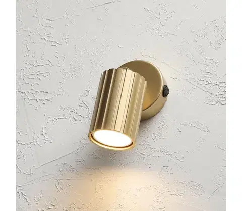 Svietidlá BRILAGI - Nástenné bodové svietidlo CRISPINA 1xGU10/10W/230V zlatá 8590828132240