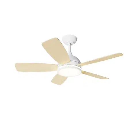 Ventilátory  B.V. -LED Stmievateľný str. látor 20W/230V 2700-6500K 132cm+DO biela/béž. B103133K8