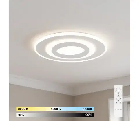 Svietidlá BRILAGI - LED stmievateľné stropné svietidlo MODERN LED/45W/230V 3000-6000K + diaľkový ovládač BR7716-45W