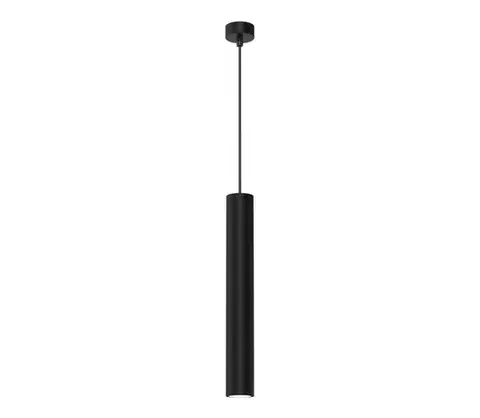 Svietidlá  Luster na lanku HUDSON 1xGU10/8W/230V čierna MLP8791