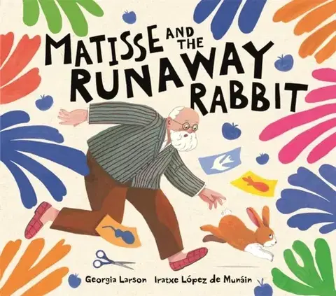 Leporelá, krabičky, puzzle knihy Matisse and the Runaway Rabbit - Georgia Larson