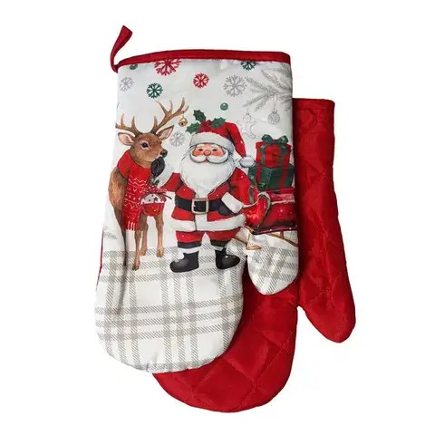 Chňapky MAKRO - Chňapka s magnetom SANTA a SOB 2ks