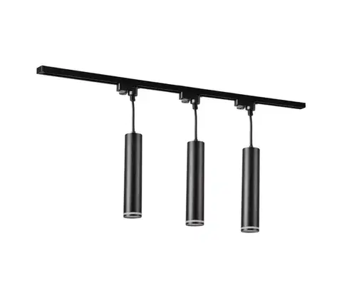 Svietidlá  Luster na lanku do lištového systému PARIS 3xGU10/10W/230V + 1 m lištový systém 321572