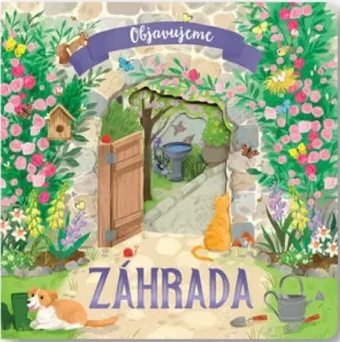 Leporelá, krabičky, puzzle knihy Záhrada - Objavujeme