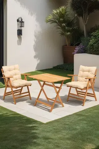 Záhradné jedálenské sety Garden Table & Chairs Set (3 Pieces) My025
