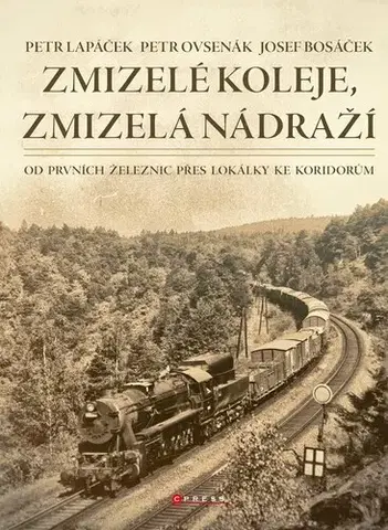Auto, moto Zmizelé koleje, zmizelá nádraží - Petr Lapáček,Petr Ovsenák,Josef Bosáček